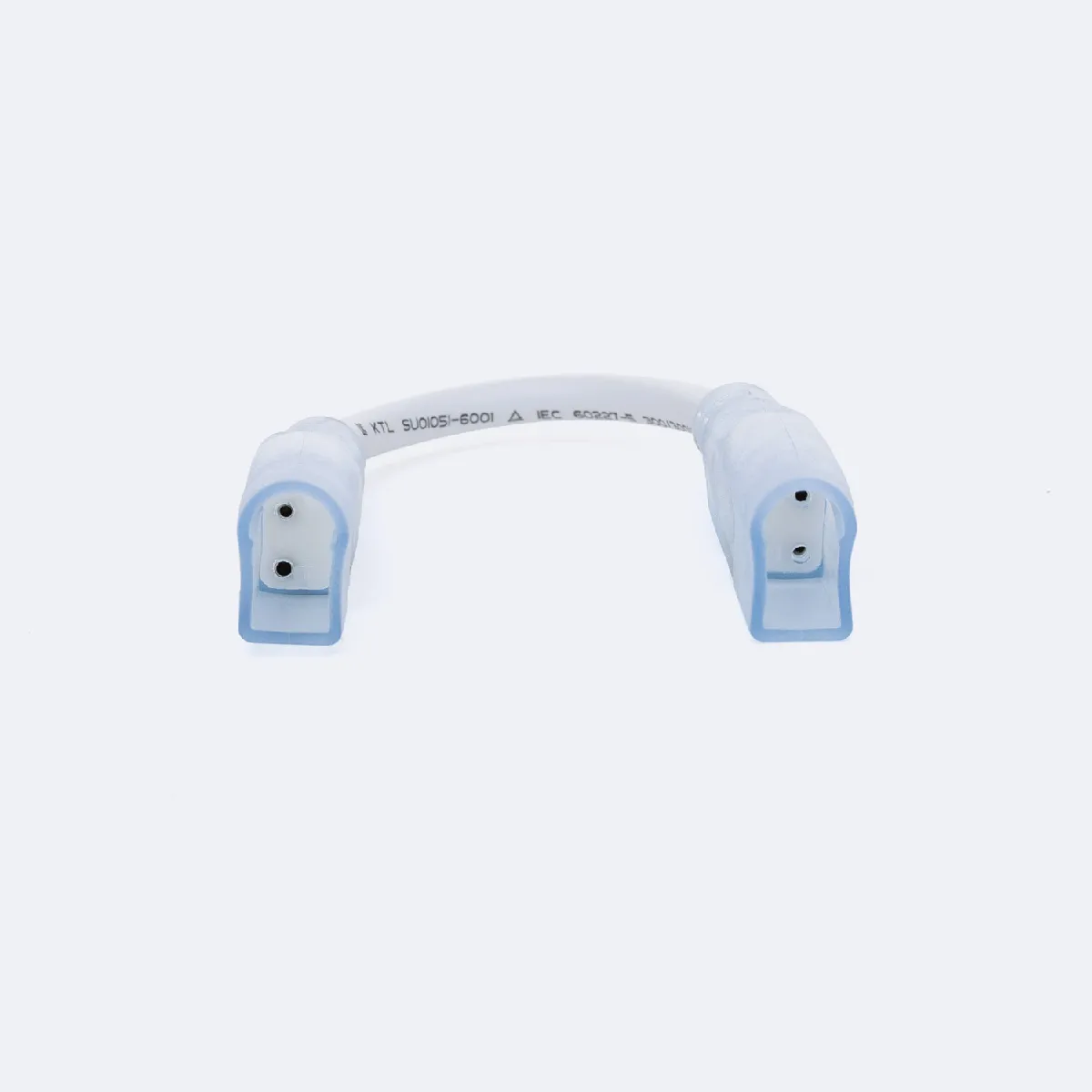 Ledkia Connecteur Double Ruban Néon SFLEX8