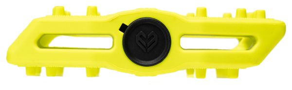Paire de Pédales Eclat Slash Jaune Fluo