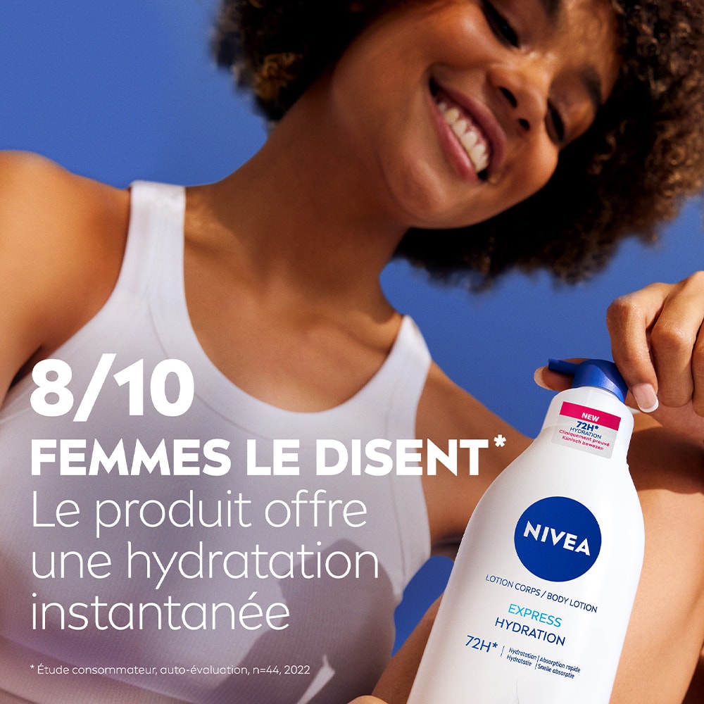 Lait corps hydratant - Hydratation Express - Minéraux marins - Peaux sèches - 250 ml