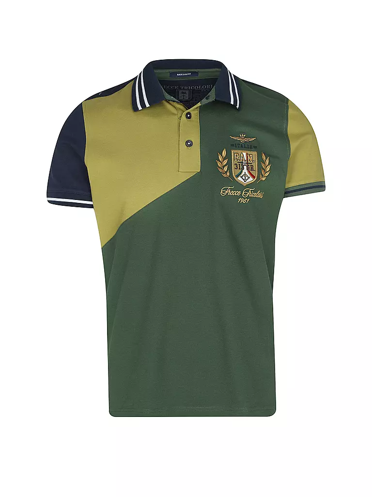 AERONAUTICA MILITARE Poloshirt dunkelgrün