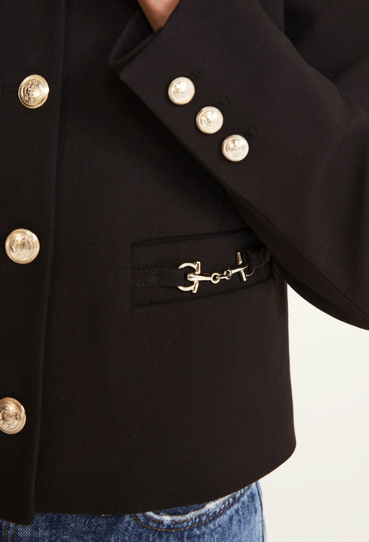 Veste droite