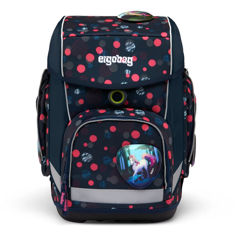 Ergobag Cubo Reflex Glow - Schulranzen Set 5tlg. Modell 2024 PhantBärsiewelt