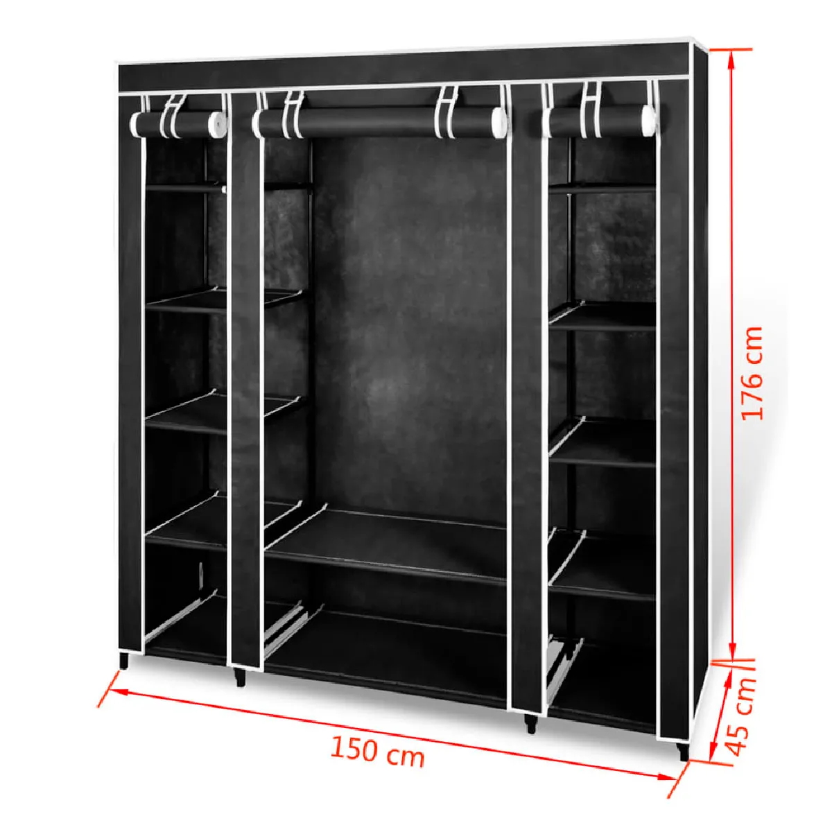 VIDAXL Armoire 45 x 150 x 176 cm