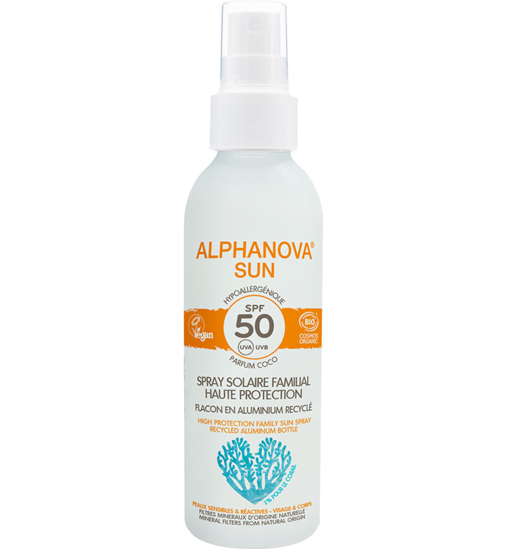 Alphanova Sun Sun spray familial SPF50 (150 ml)