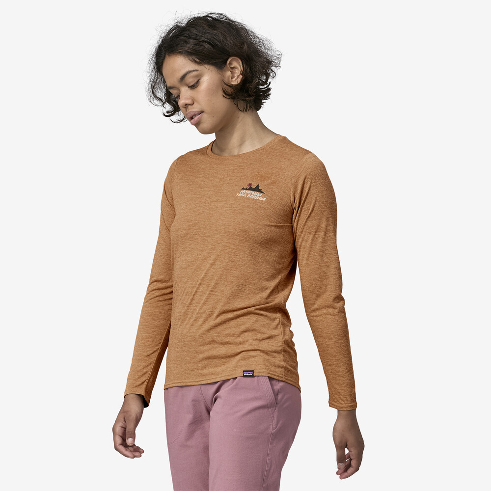 Damen-Langarmshirt Capilene Cool Daily Graphic - Lands