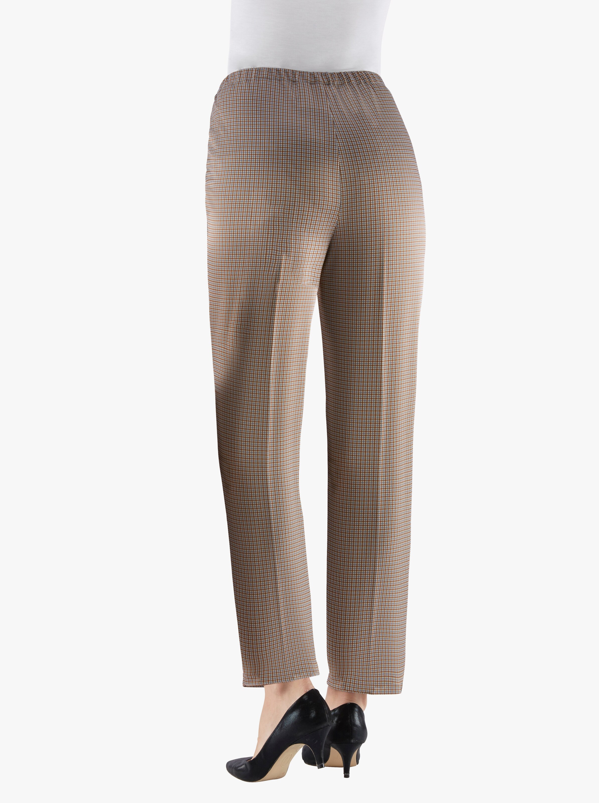 Jerseyhose mit Ripp-Struktur
