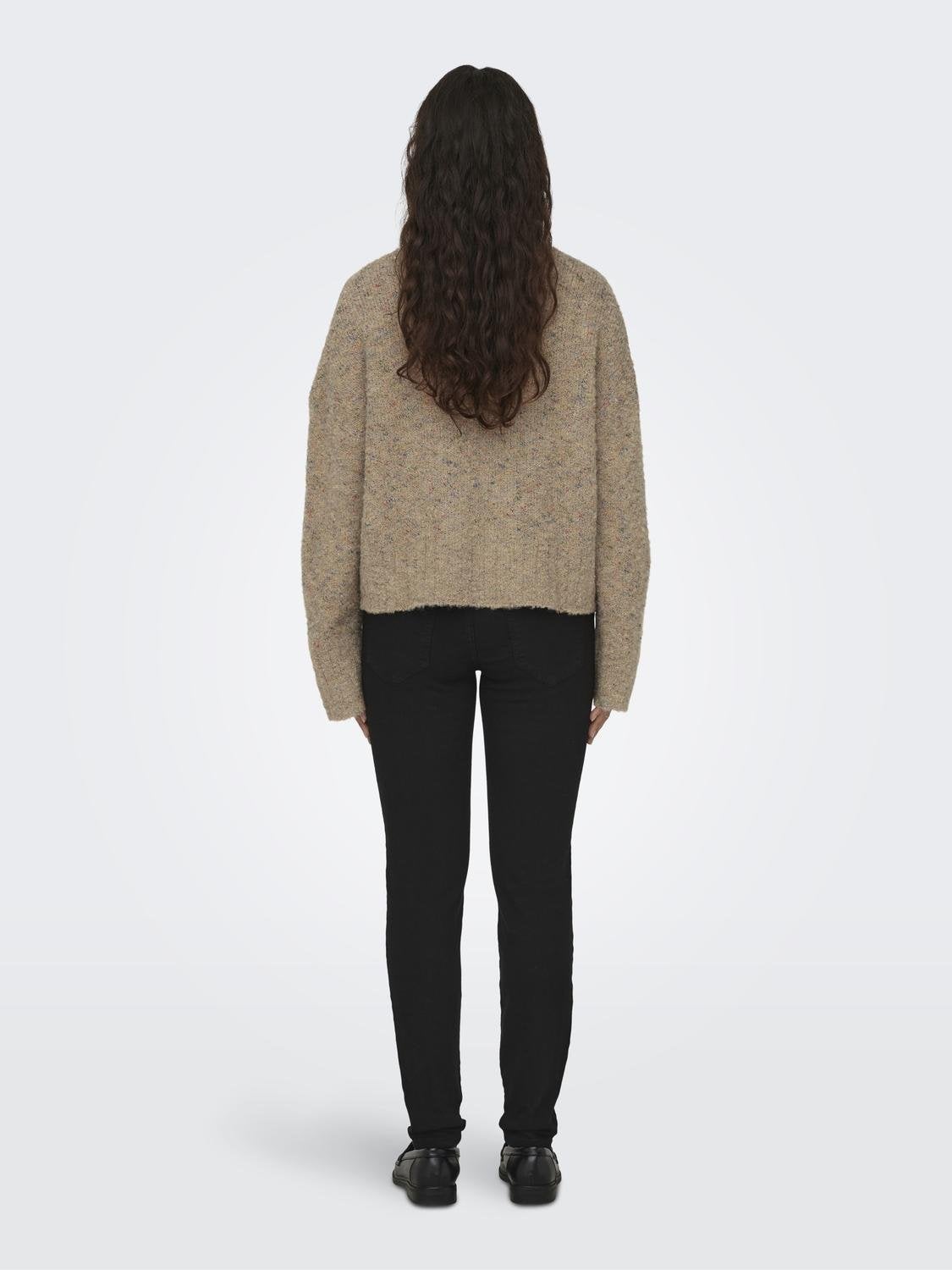 JDYNUELLA Strickpullover Irish Cream