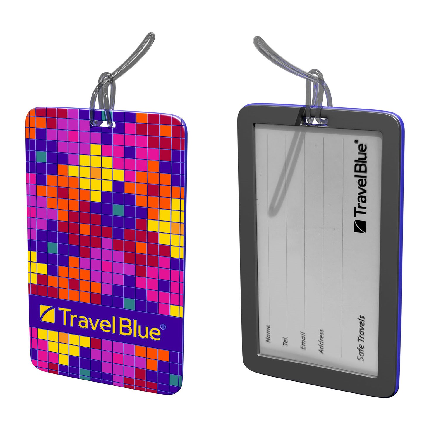 TravelBlue ID Tag Adreslabel puzzle