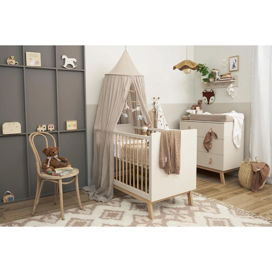 MEYCO Wickelauflagenbezug Teddy Sand  50 x 70 cm