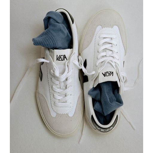 Veja Volley Sneakers, White-Black, 41