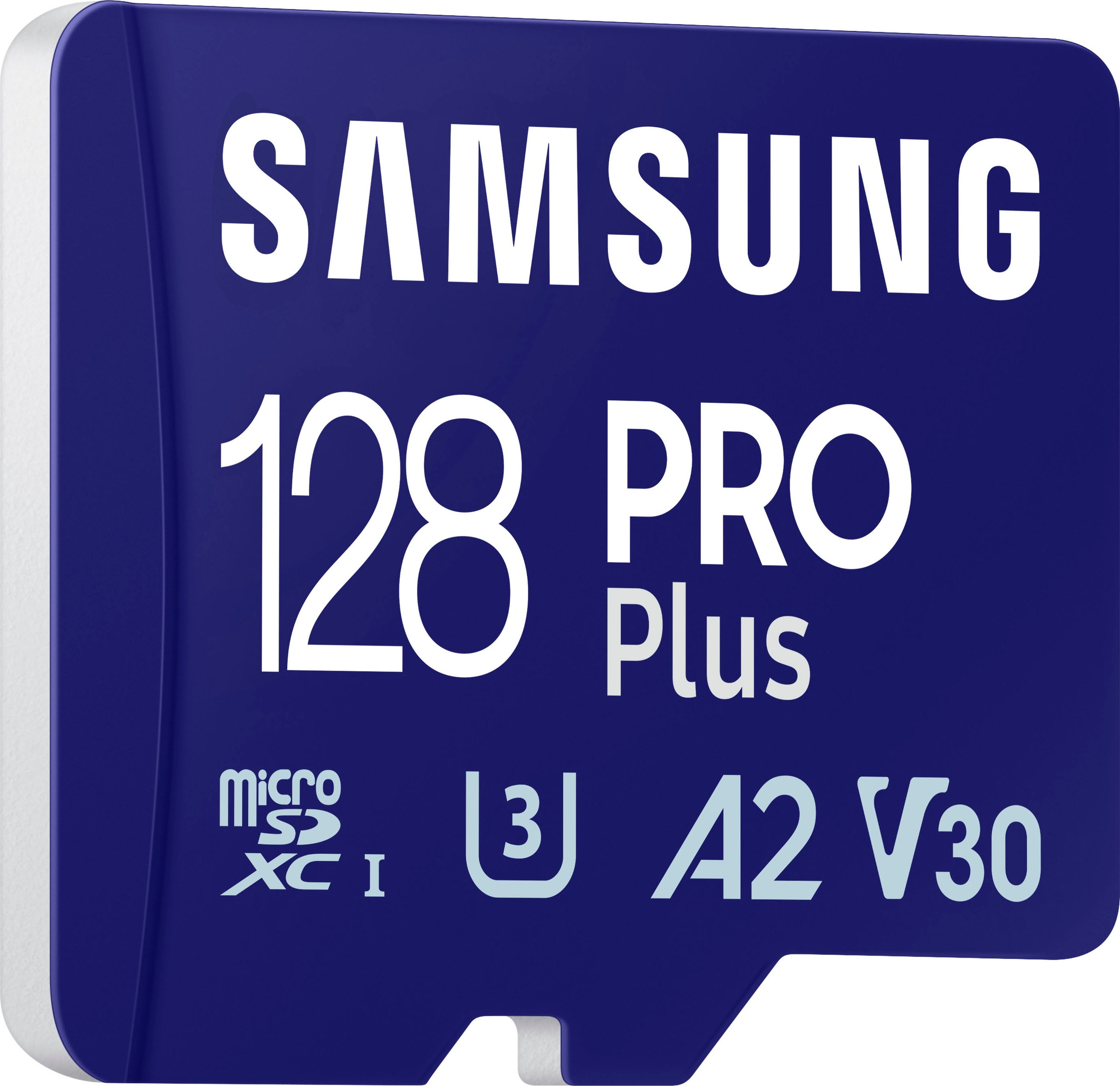 Samsung Speicherkarte »PRO Plus + microSDXC-Adapter« (128 GB Class 10 160 MB/s Lesegeschwindigkeit)