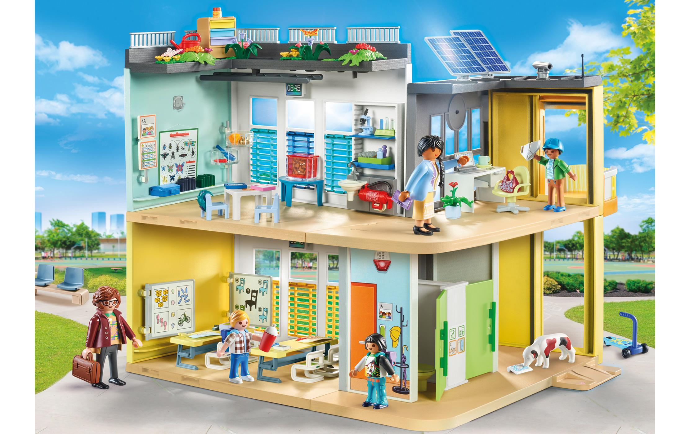 City Life Grosse Schule 71327Grosses Spielfiguren-Set