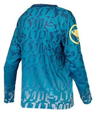 Maillot Manches Longues Endura MT500 LTD Myrtille Bleu