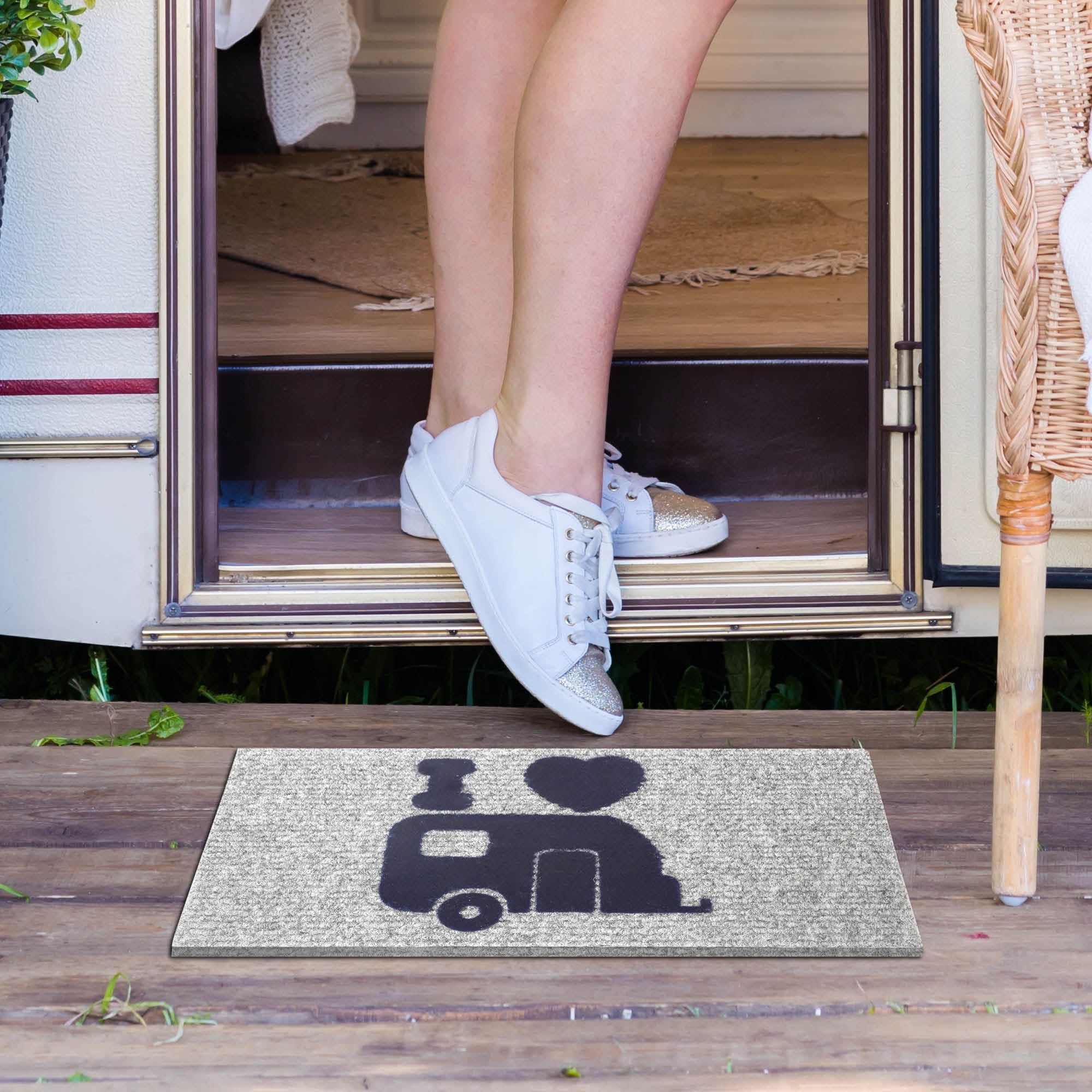 Brunner Hello Caravan Fußmatte 25 x 50 cm