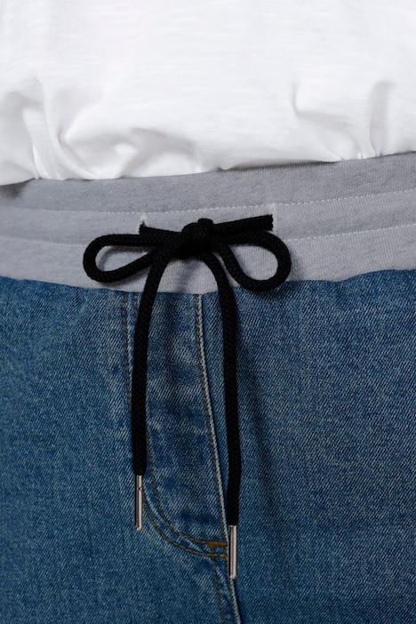 Joggpants, Slim Fit, Jersey-Rückseite, Elastikbund