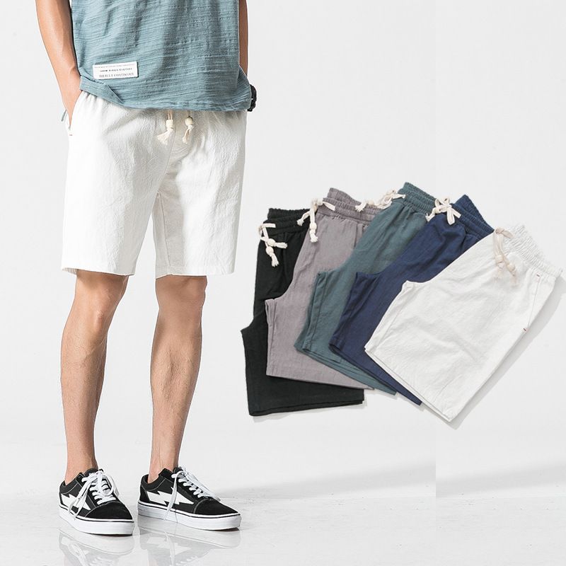 Aozora - Linnen shorts
