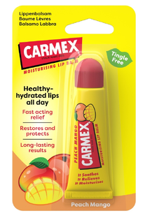 Carmex Peach Mango Moisturising Lip Balm 10GR