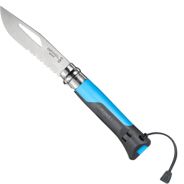 Couteau randonnée OPINEL N°08 OUTDOOR BLEU