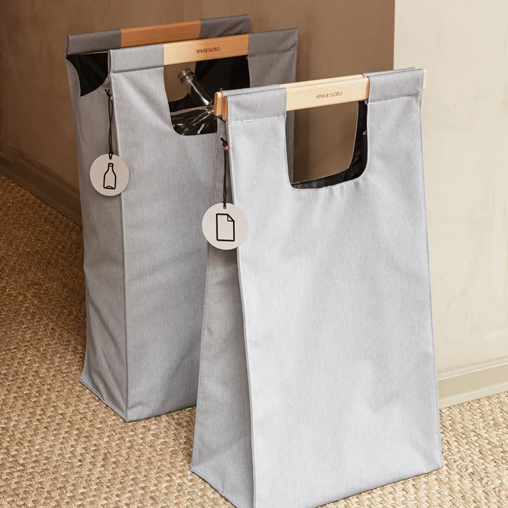 Eva Solo - Mülltrennungs-Tasche 28 l, dunkelgrau