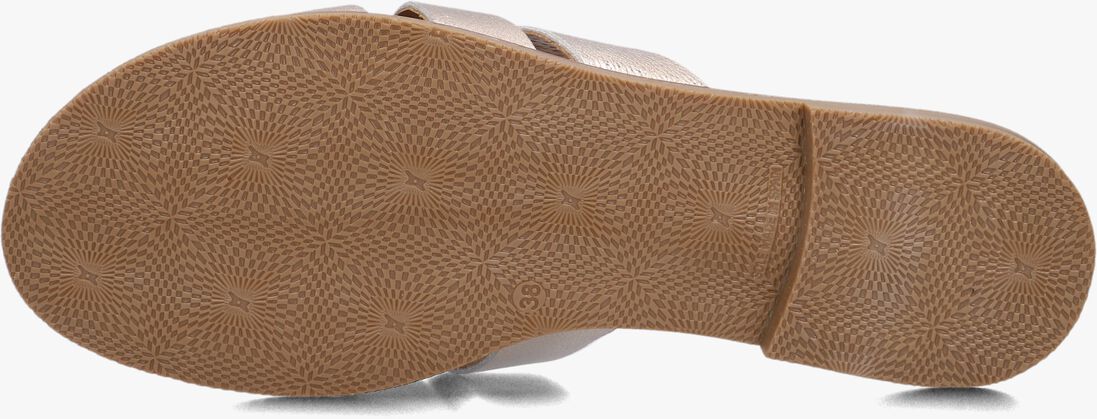 goudkleurig stefano lauran slippers 790