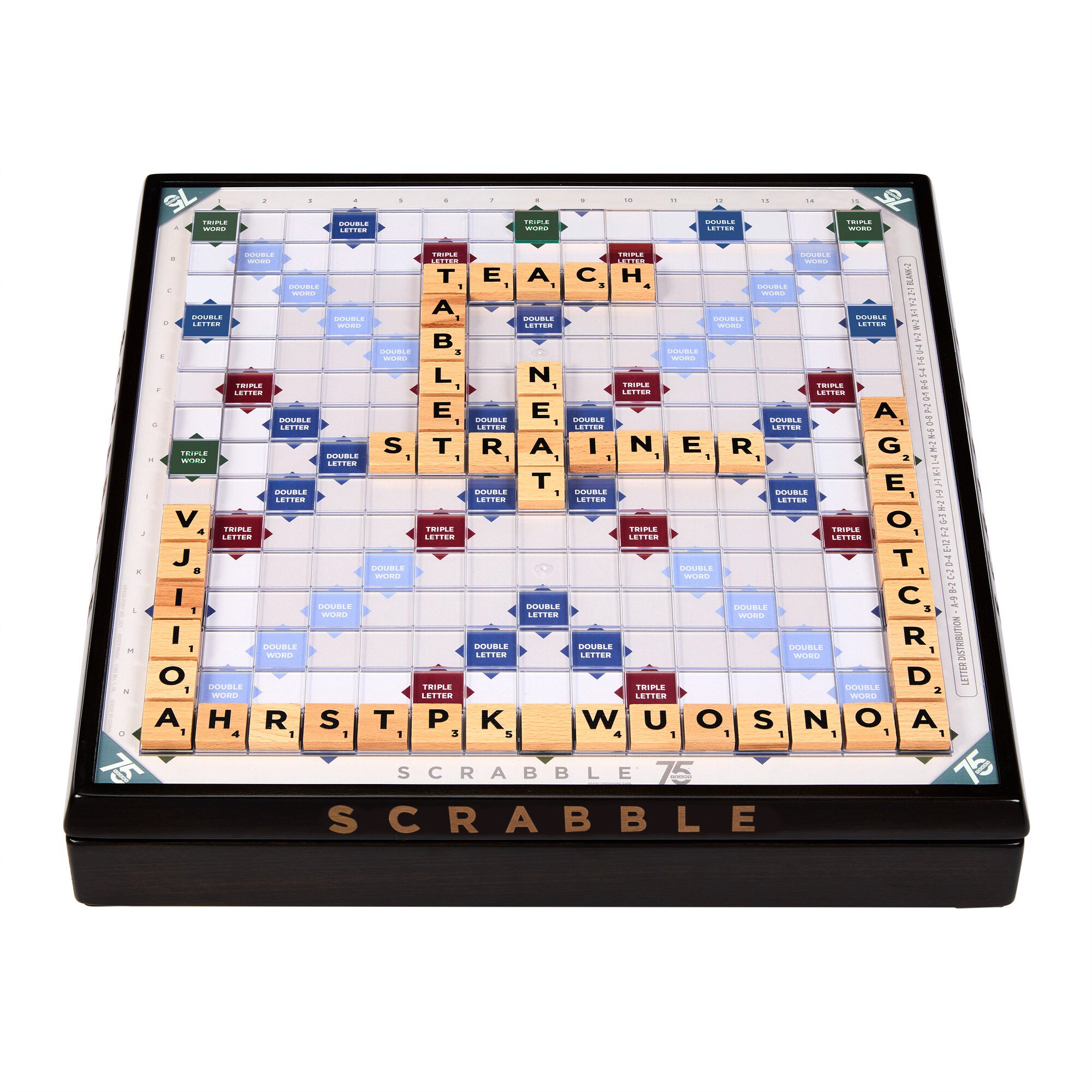 Mattel Brettspiel Scrabble 75th Anniversary