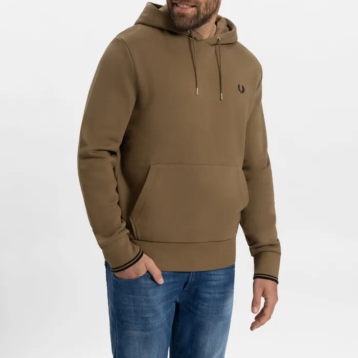 Fred Perry Tipped Hoodie Heren