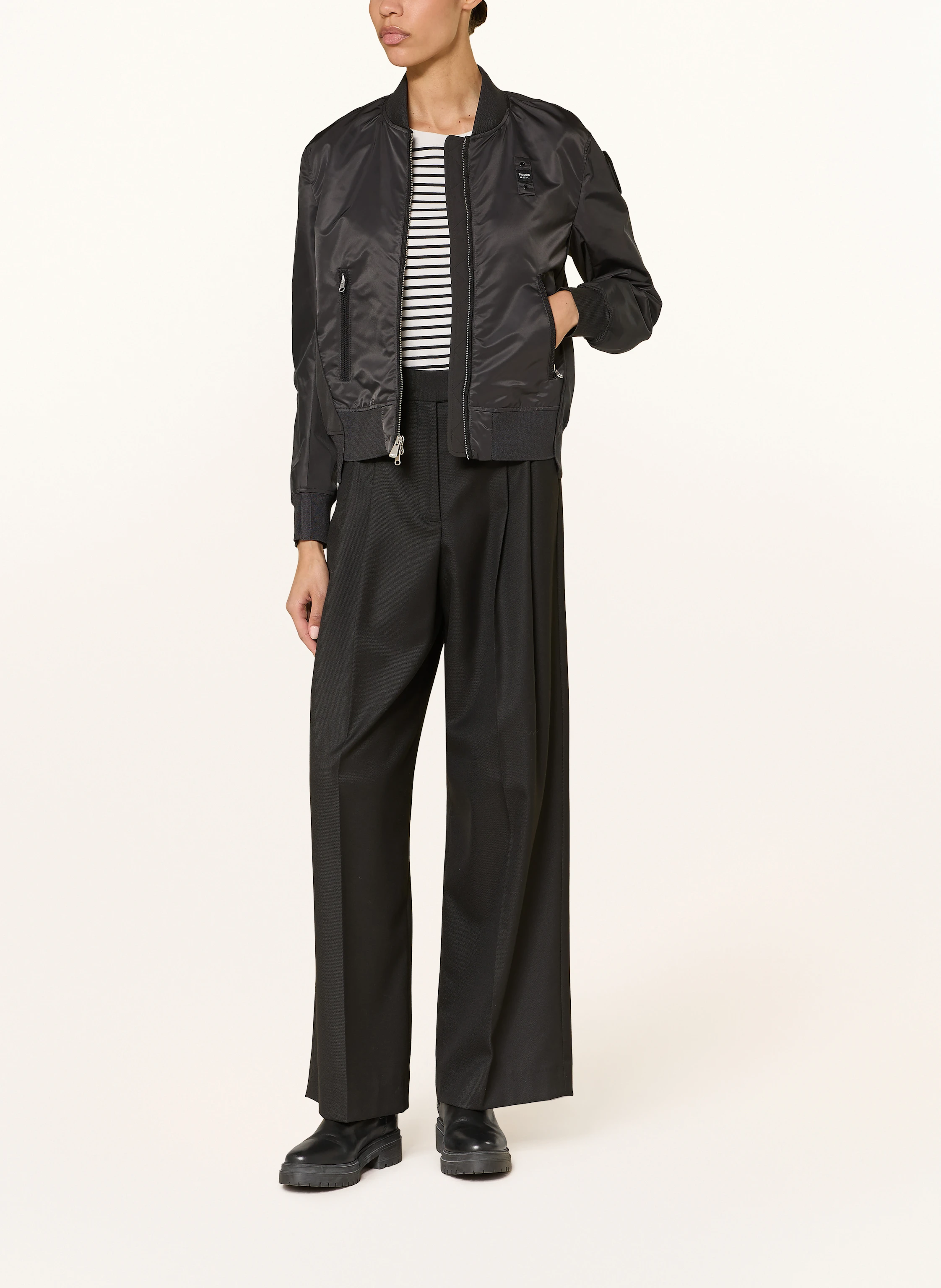 Blauer Blouson LAURIE