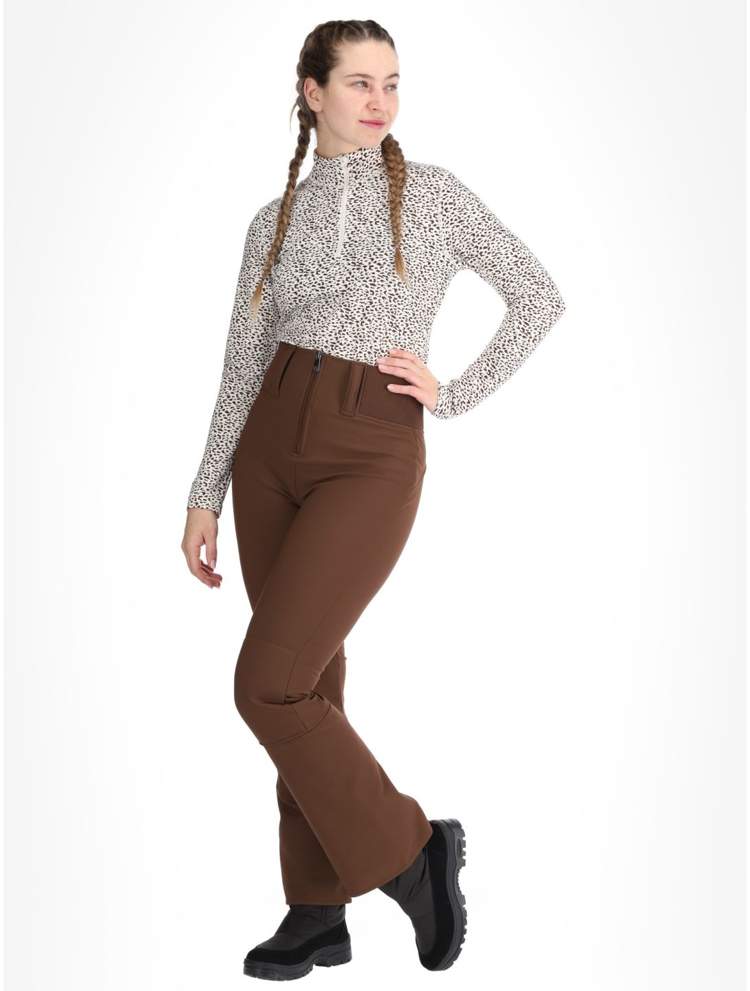 Traditional 24PBH1121/WO/A softshell skibroek dames
