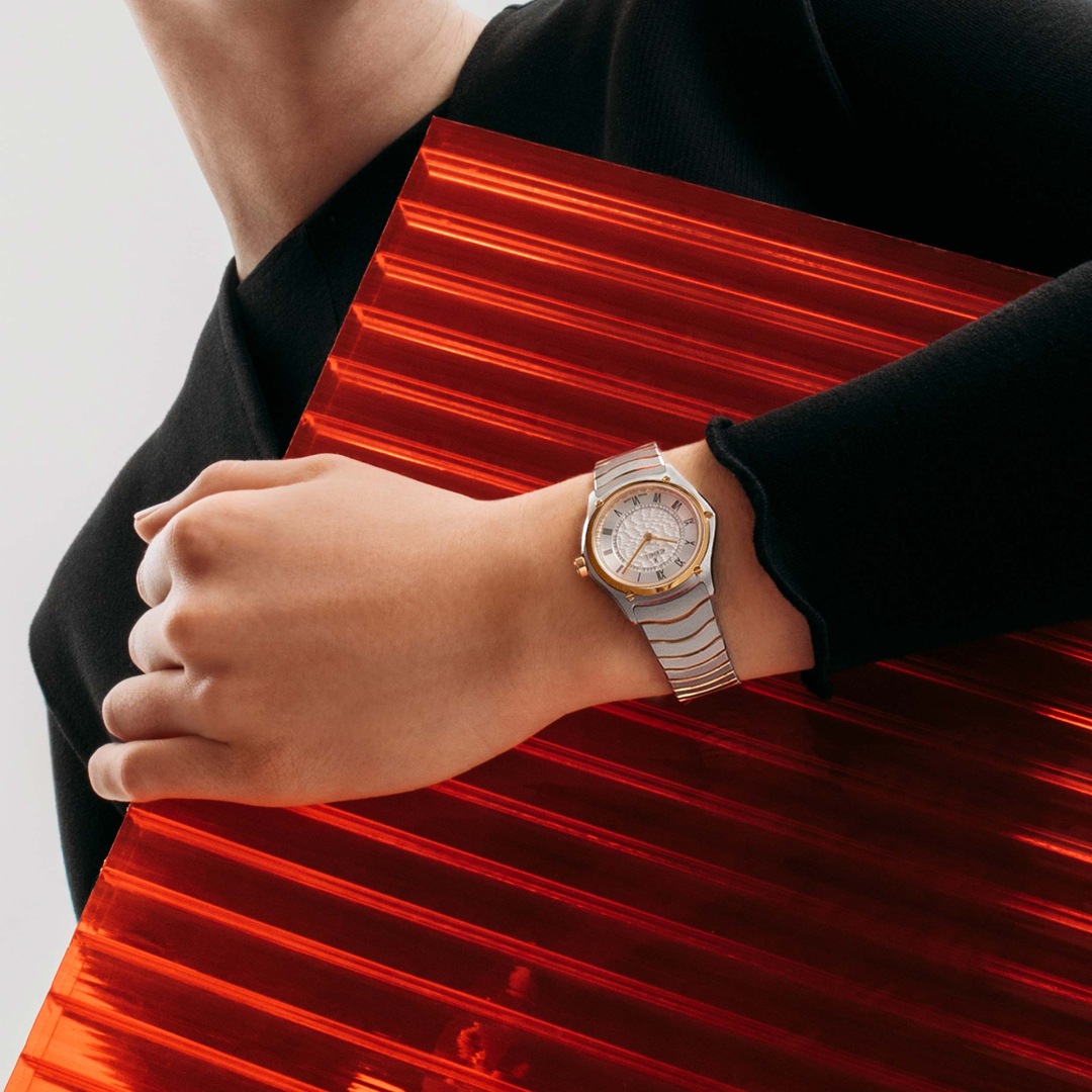 Ebel Sport Classic Lady Bicolor / Silbrig 33mm