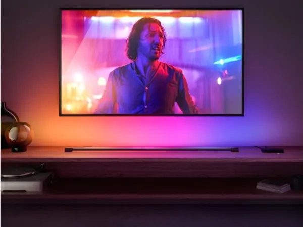 Philips Hue White and Color Ambiance Large Gradient Play - Lysbarre - LED - rør - sort