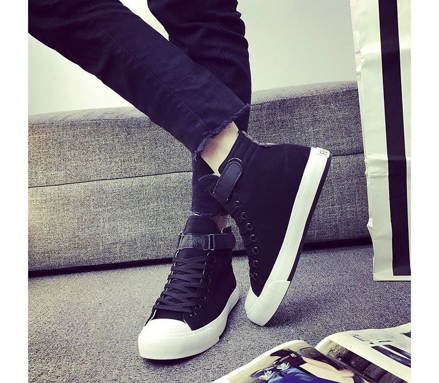 Solejoy - Canvas High-Top Sneakers