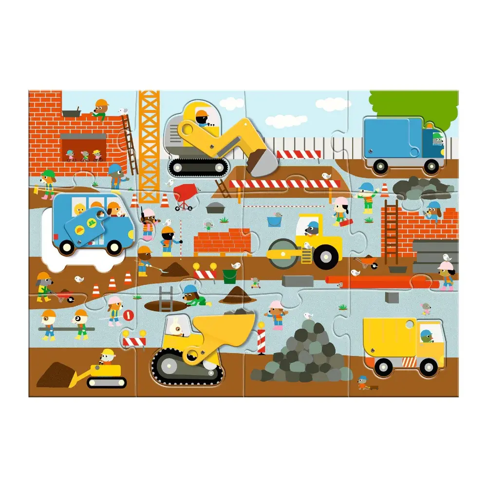 Djeco dj07167 Puzzel Bouwplaats