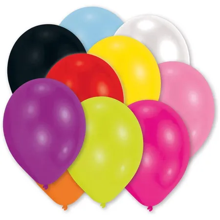 amscan Latexballons Standard, 50 Stück