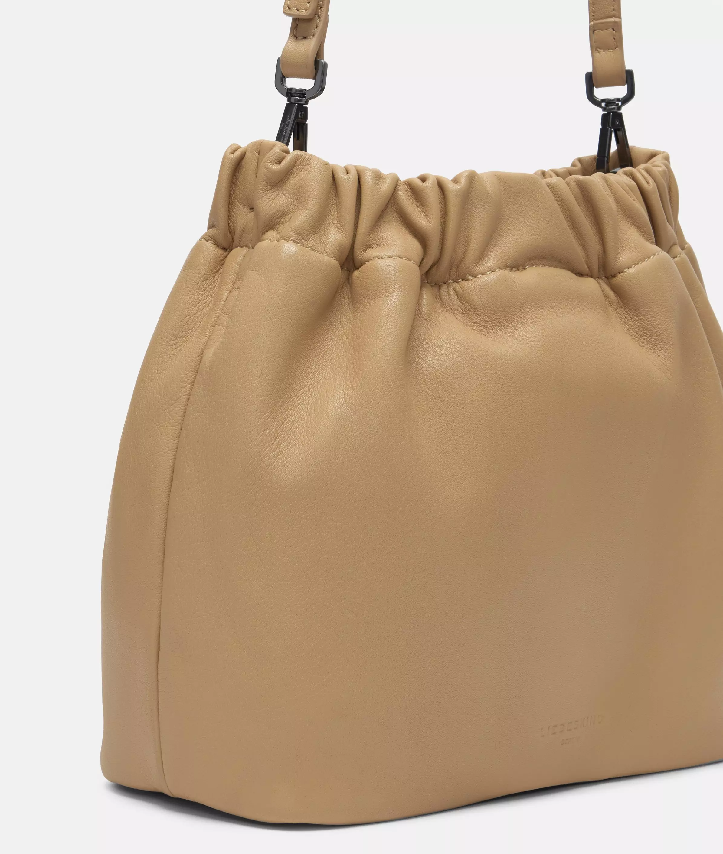 Cloud II Hobo S Handy hobo bag made from naturally grained leather