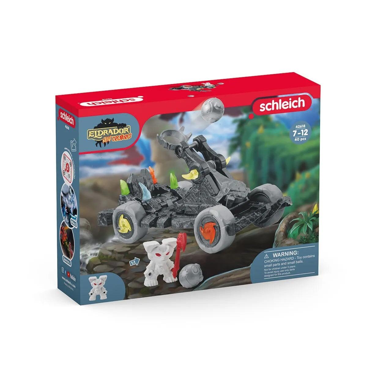 Schleich Schleich Eldrador Creatures Katapult mit Mini Creature