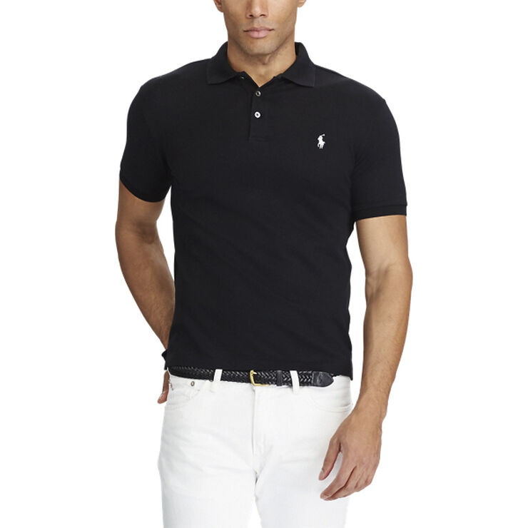 Polo Ralph Lauren Slim-Fit Stretch Mesh Polo Sort