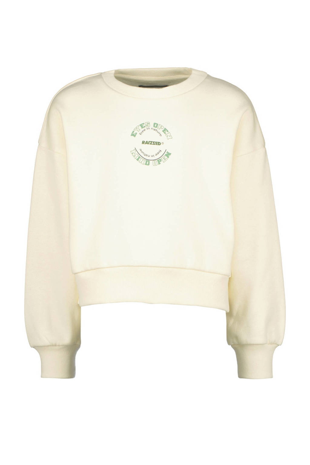 Raizzed longsleeve Lincoln wit