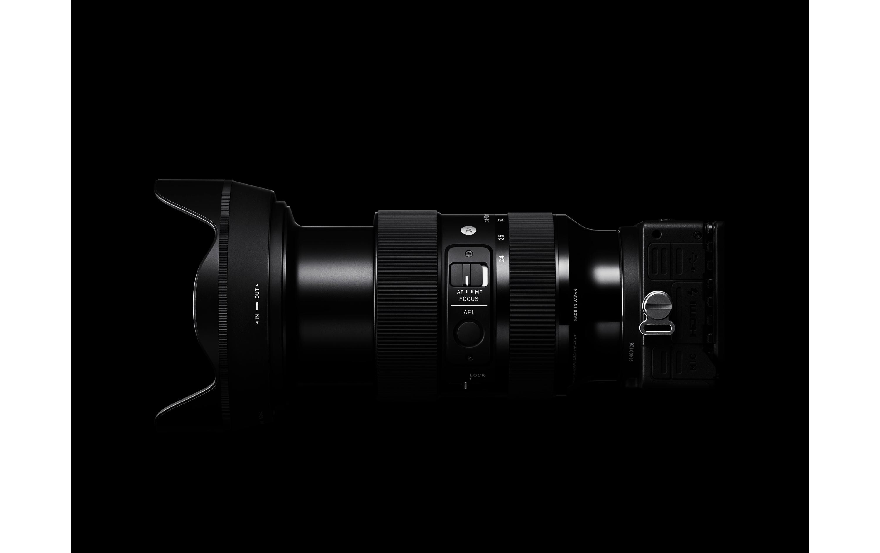 Zoomobjektiv 24-70mm F/2.8 DG DN Art L-Mount<br>Lichtstarkes, variables und hochauflösendes Objektiv