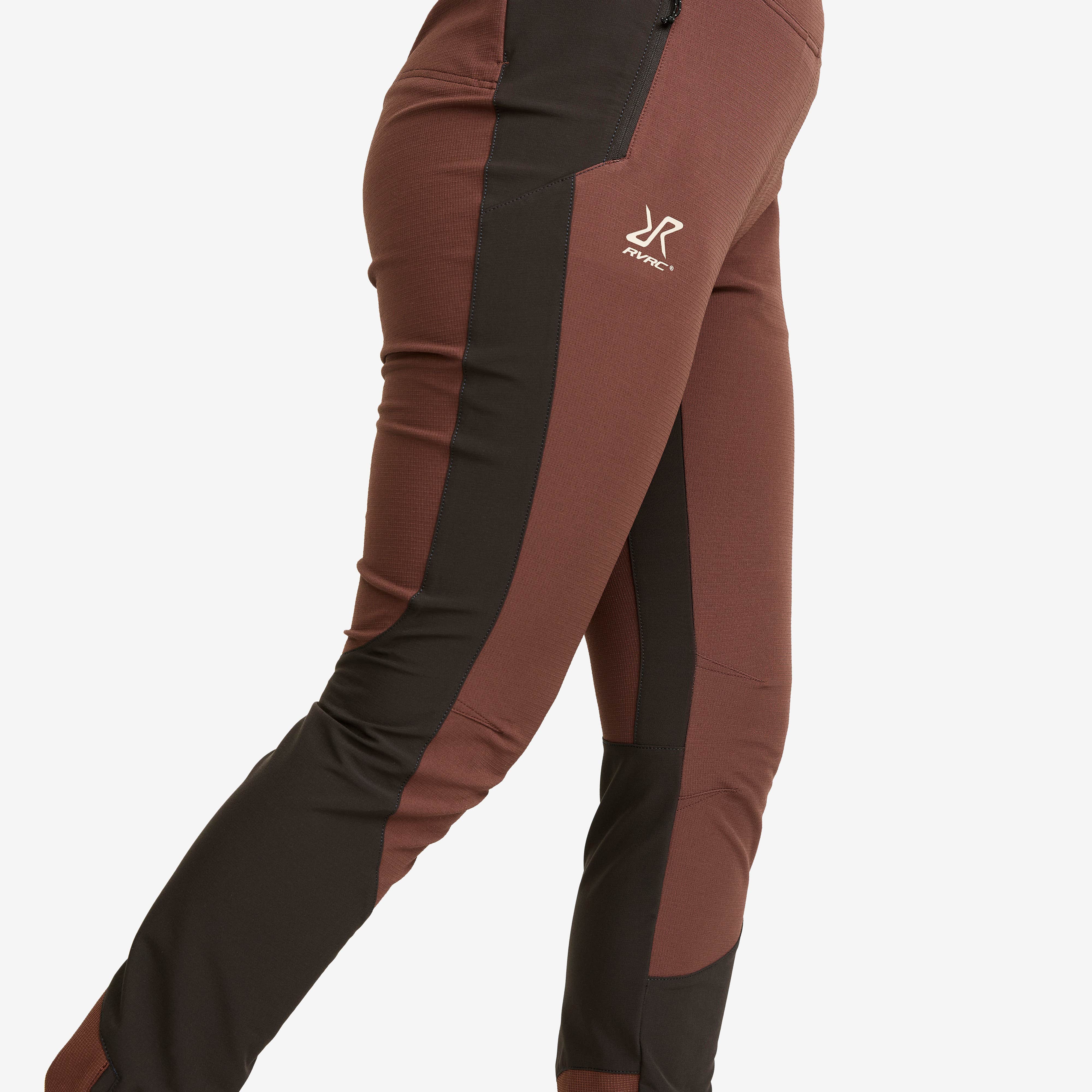 Ridge Trek Stretch Pants Dame Espresso /Brown Stone