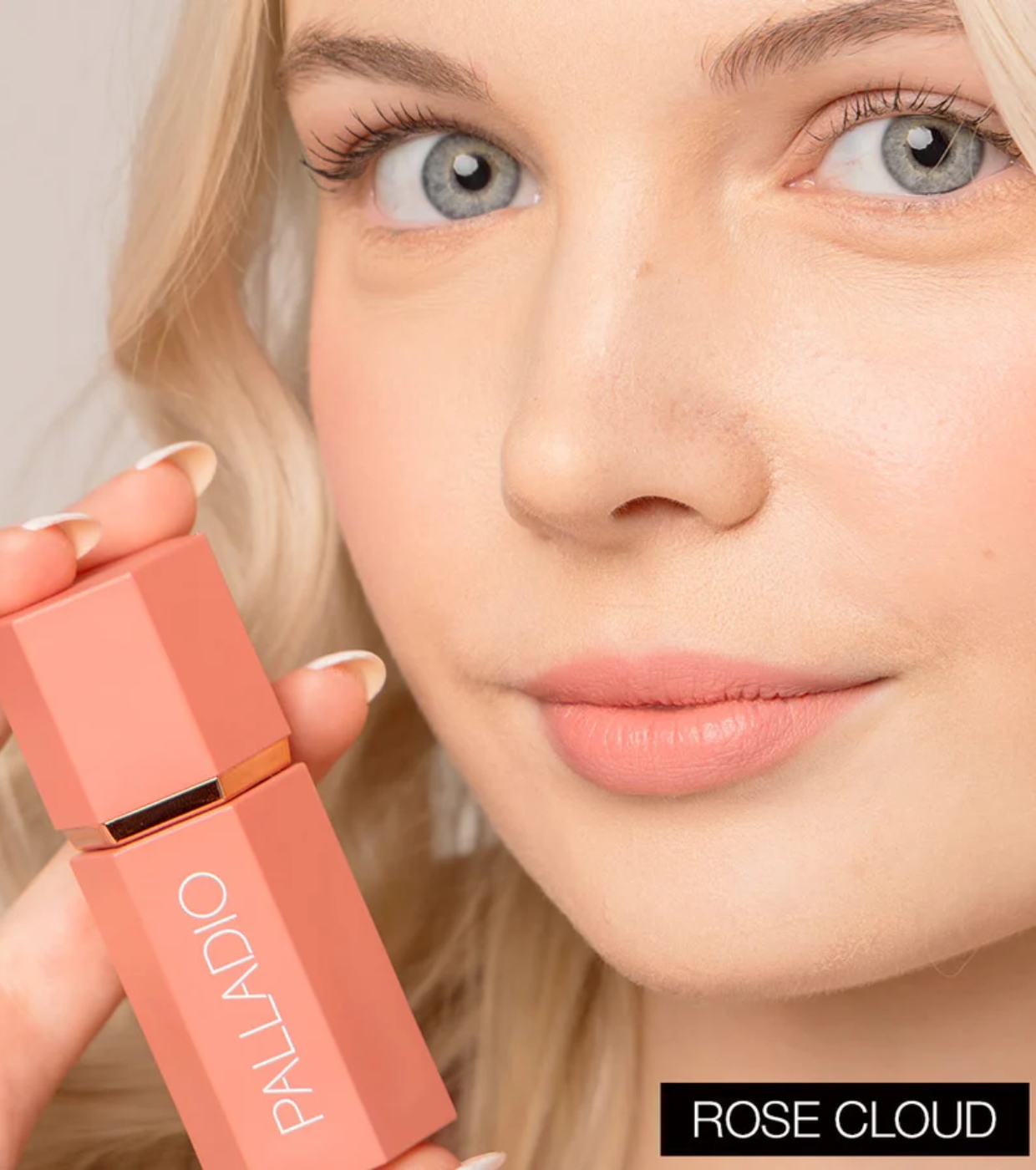 Palladio - Blush Líquido Dewy Finish - Rose Cloud