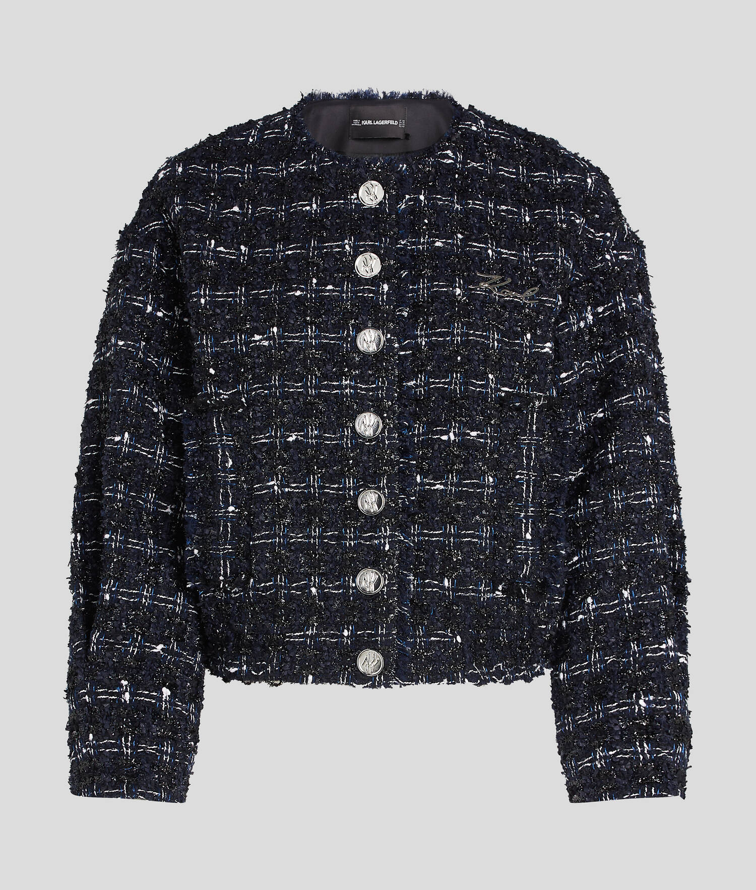 VESTE BOMBER EN BOUCLÉ KARL ESSENTIAL