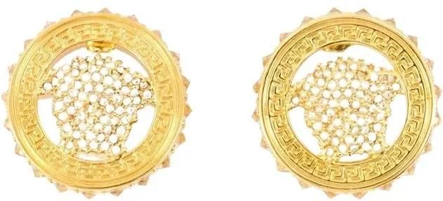 Versace Oorbellen - Earrings - Metal - Gold in gold