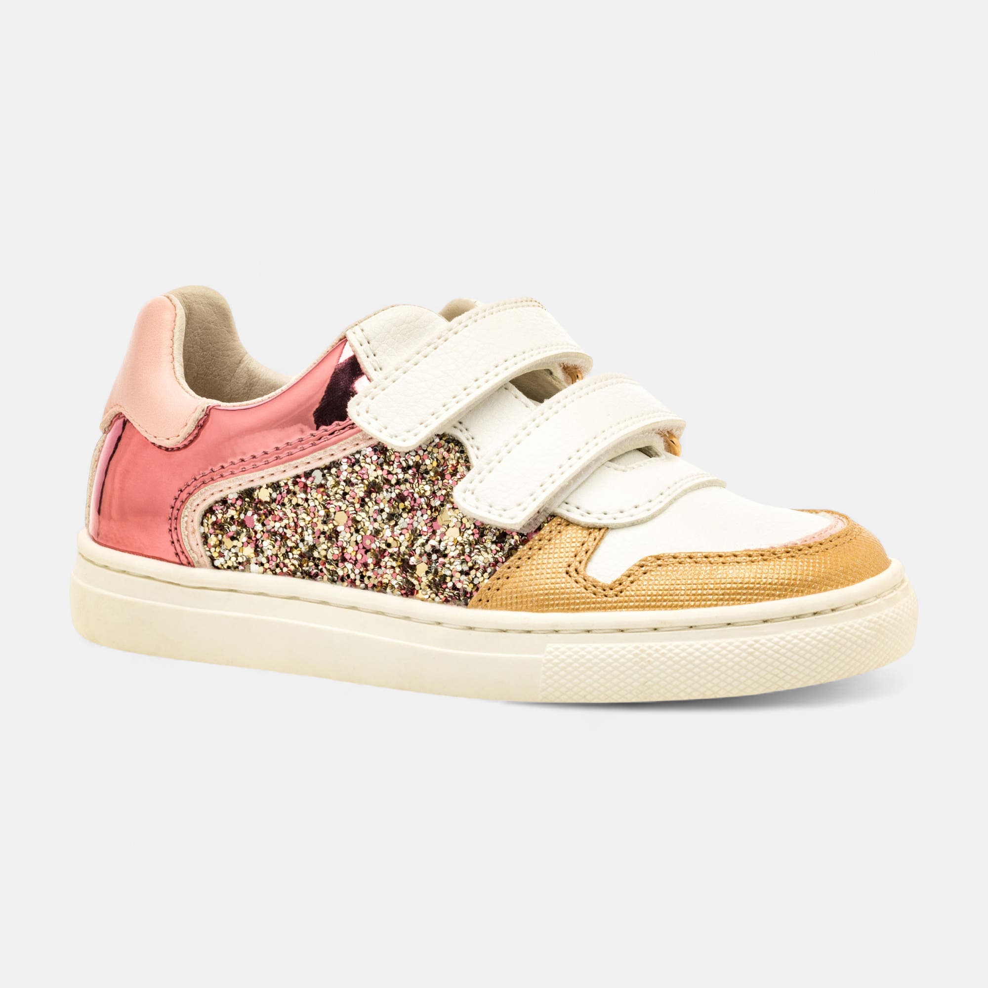 Baskets basses Fille rose