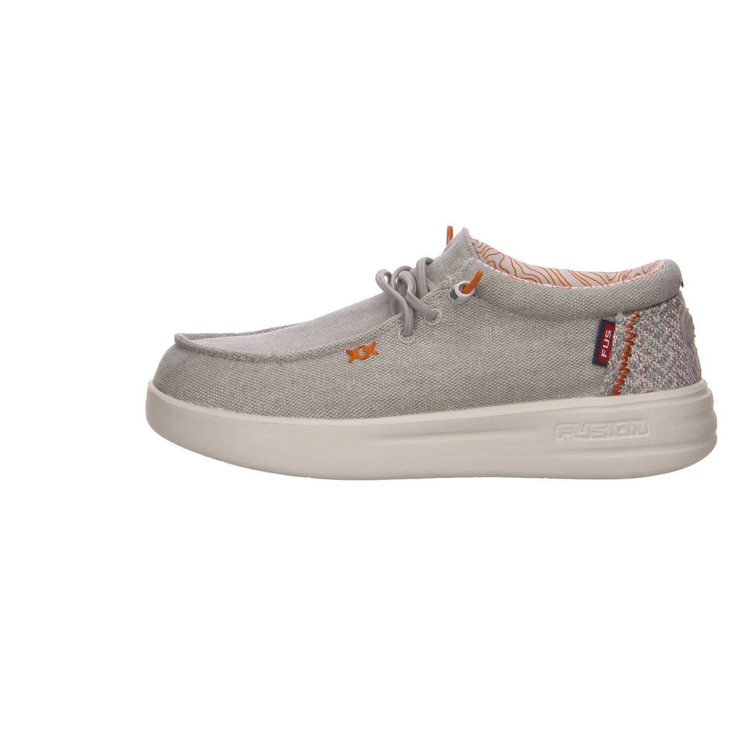 Fusion Slipper grau grau