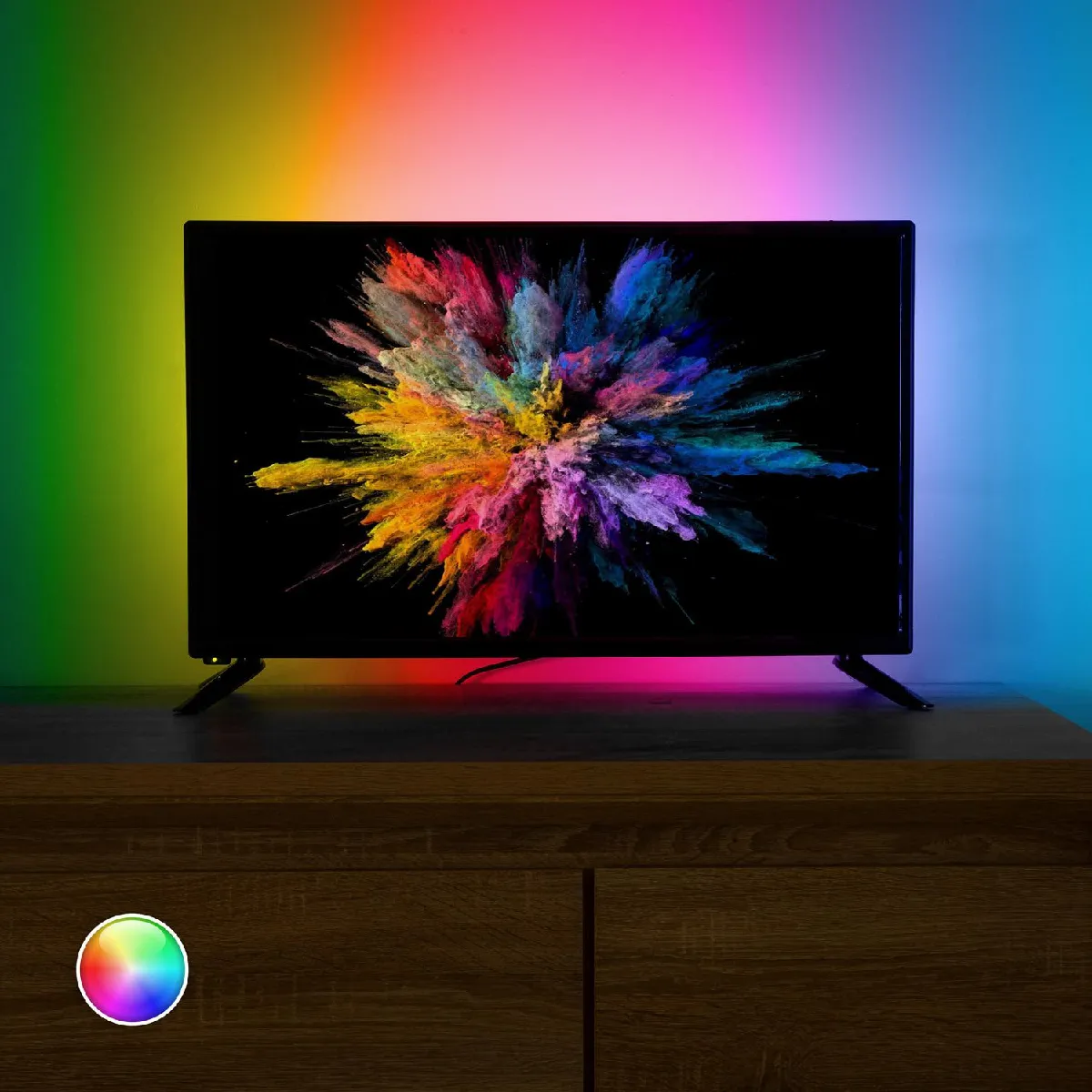 Ledkia Kit Ruban LED RGB avec USB - 2m