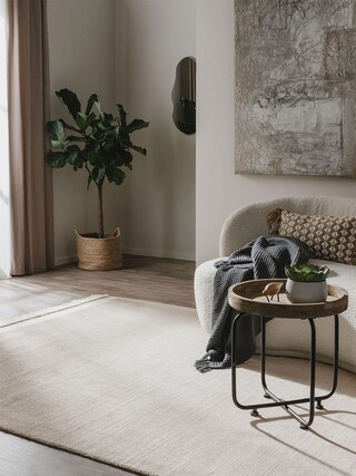 benuta pure Teppich JADE 160 x 230 cm cream