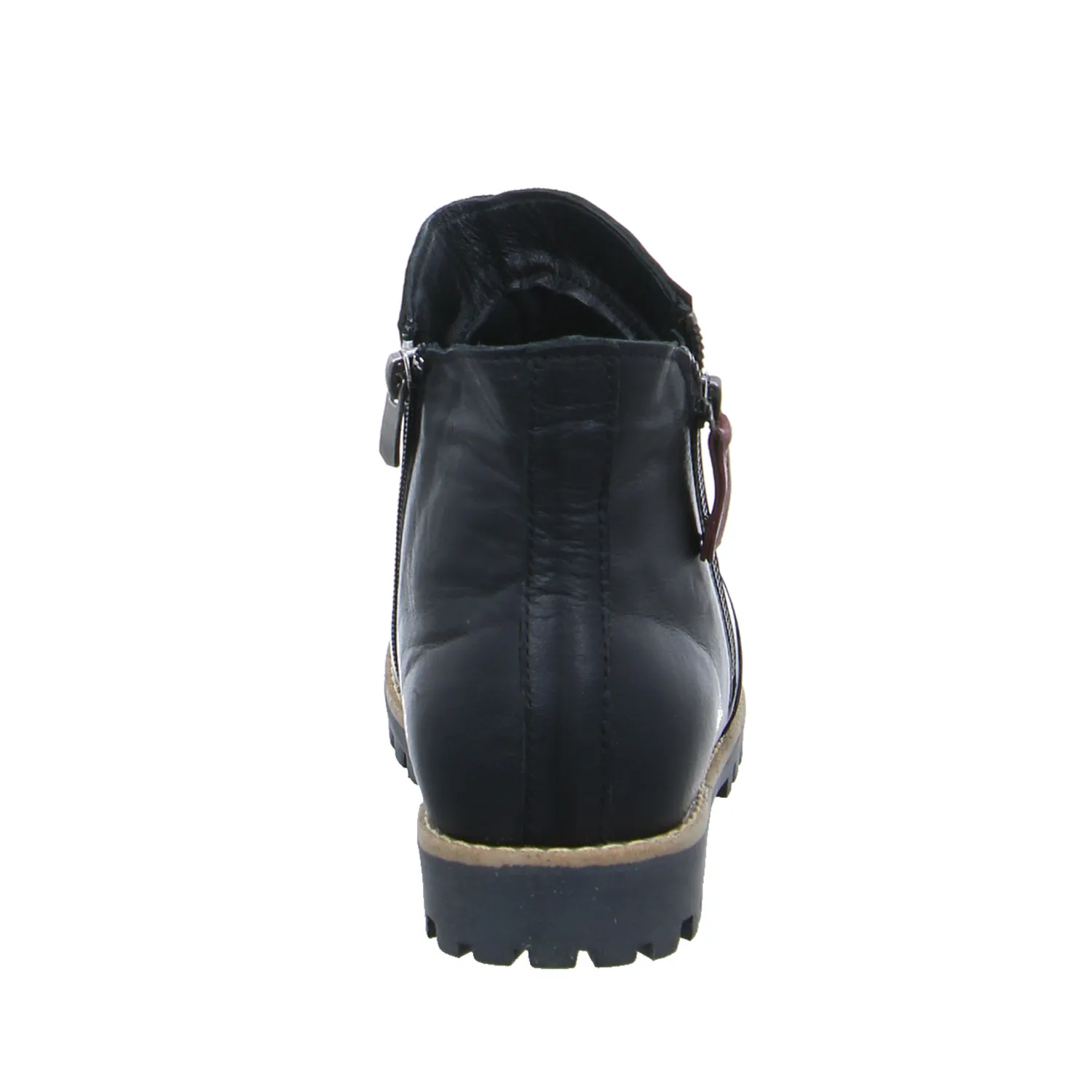 ANDREA CONTI Boot Schwarz Leder  mit Wechselfussbett