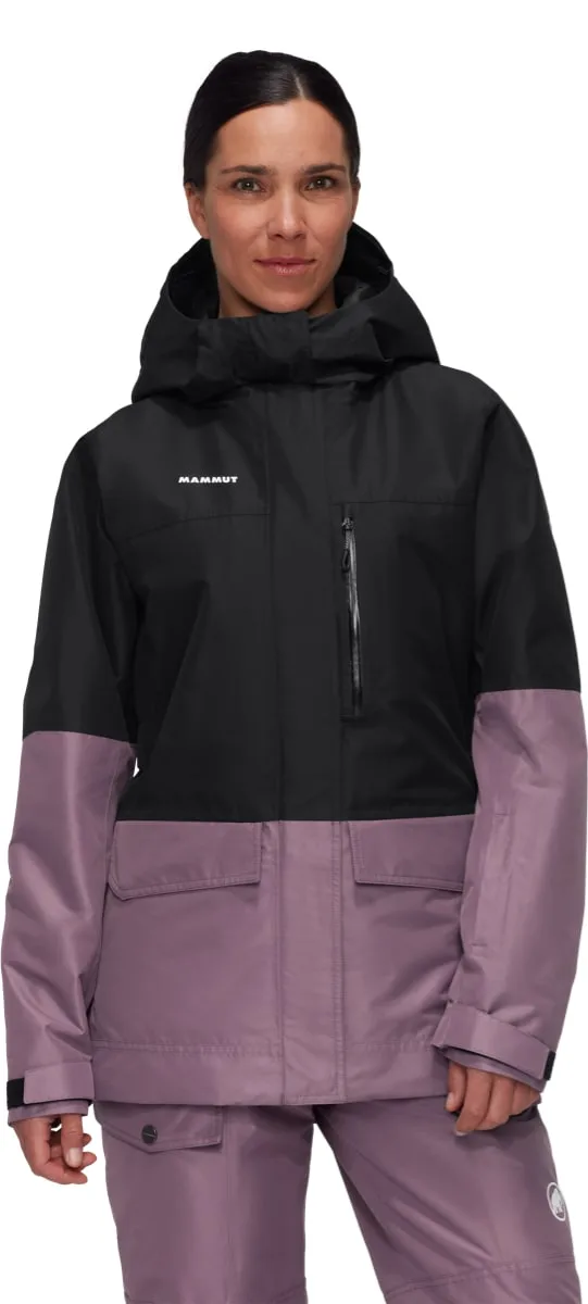 Mammut Fall Line Hs Thermo Hooded Jacket Women Flux-Black