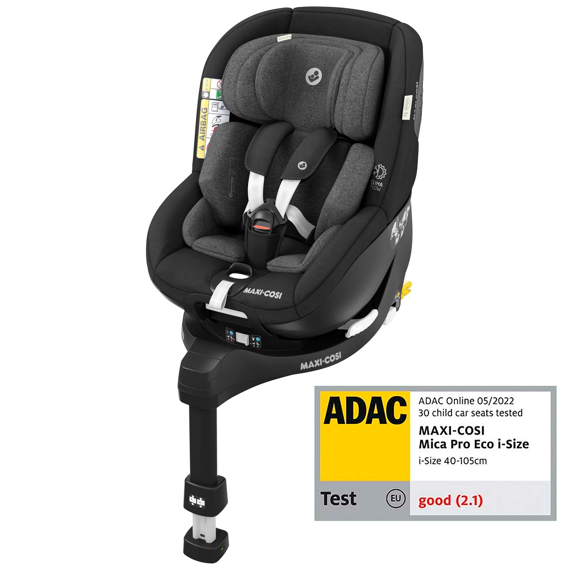 Maxi-Cosi Mica Pro Eco i-Size Authentic Black