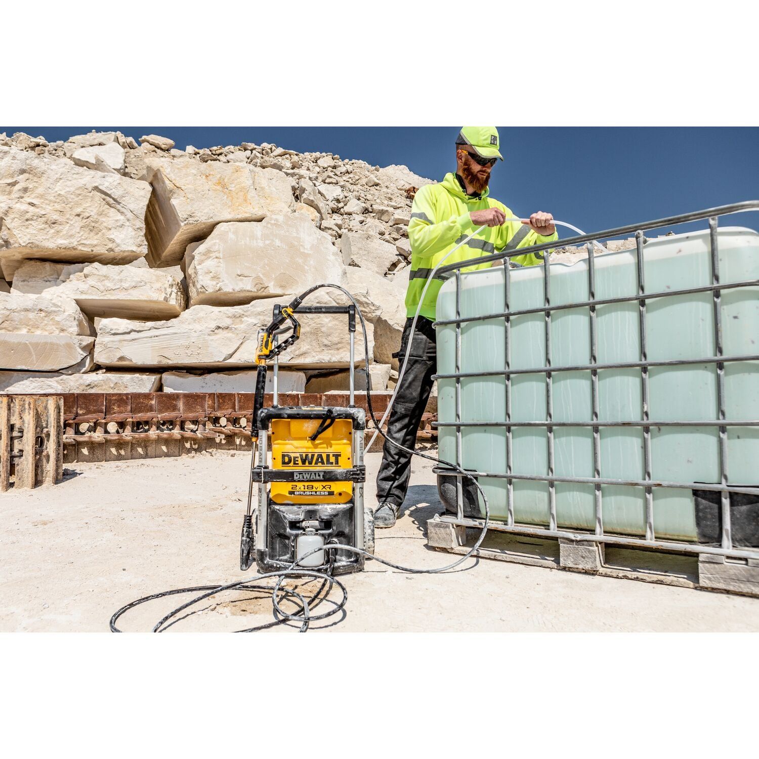 DeWALT DCMPW1600N Accu hogedrukreiniger 2x18V XR Basic Body
